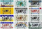 Custom Personalized Vanity Metal License Plate - Your Name Your State
