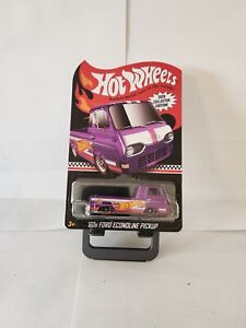 Hot Wheels RLC 60s ford Econoline pickup  (purple)  in protector P100