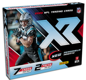 2020 Panini XR NFL Football Hobby Box Factory Sealed - 2 Autos - Loads Of 1/1