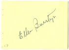 Ellen Burstyn Autographed 4x6 Yellow Page PSA/DNA Authentic Academy Award Winner