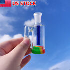 14mm Ash Catcher 90° Reclaimer Bong Silicone Jar Container Hookah Attachment New