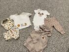 0-6 Months Baby Clothing Bundle - Animal Theme - 6 Items in the Bundle