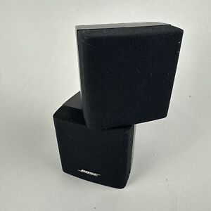 New ListingBOSE Double Cube Black Surround Speakers DoubleShot Lifestyle Acoustimass