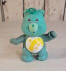 New ListingVTG 1983 Care Bears WISH BEAR Teal Green Poseable Figure Shooting Star