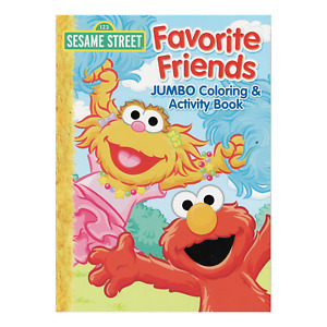 Sesame Street Favorite Friends Jumbo Coloring & Activity Book 64 pages