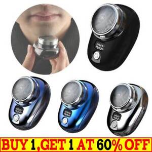 Portable Electric Razor Mini-Shave for Men USB Rechargeable Shaver Travel Home🔋
