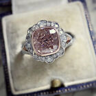 Elegant 925 Silver Filled,Gold Wedding Rings Women Cubic Zircon Jewelry Sz 6-10