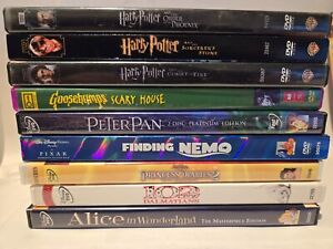 New ListingLot of 9 DVDs Children's & Family Movies-Disney, Harry Potter & more-Tested