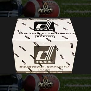 2021 Panini Donruss Football Fat Pack Box / 12 Pack / 30 Card per Pack