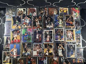 50 Card Lot Basketball 80s 90s 00s JORDAN, MAGIC, BIRD, IVERSON, VC, PIPPEN ++
