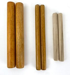 3 Sets of Standard Claves Various Sizes