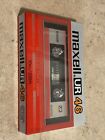 Maxell UR 46 position IEC TYPE I Norm.Blank Recordable Aud.Cassette Tape Sealed