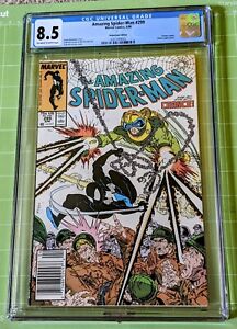 Amazing Spider-Man #299 CGC 8.5/VF+ Ow-WhPgs Newsstand/1st Venom in Cameo/OBO!