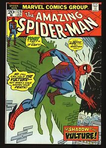Amazing Spider-Man #128 VF- 7.5 The Shadow Of The Vulture! Marvel 1974