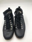 UGG Capulin Black Leather Sheepskin Ankle Men’s Boots Size: 14