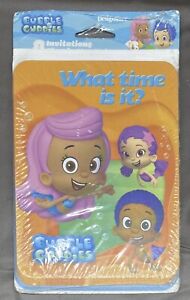 BUBBLE GUPPIES PARTY INVITATIONS 8 CT