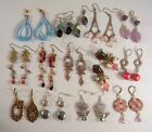 Lot of 14 Pair Vintage to Now Fashion Dangle Pierced Earings