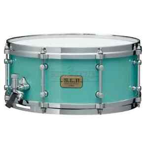 Tama SLP Fat Spruce Snare Drum 14x6 Turquoise