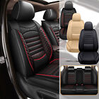Full Set Car Seat Covers Leather 5-Seats Front Rear Cushion For Hyundai Elantra (For: 2021 Hyundai Elantra)