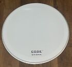 Code Drum Head 22” Enigma White Front Display Head.  FREE SHIPPING!!!