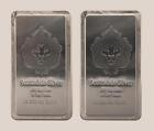 New Listing**BUY HERE! *2* x 10oz= 20 Troy ozs .999 FN SILVER Scottsdale Mint *Stacker Bars