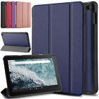 For Amazon Kindle Fire 7 12th Gen 2022 Case Leather Slim Shockproof Stand Cover