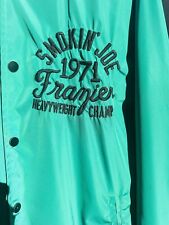ROOTS OF FIGHT JOE FRAZIER STADIUM JACKET. RARE OUT OF STOCK. SIZE L. SEE PICS