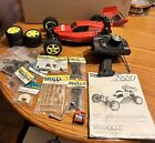 Original Team Losi XX4 4wd Belt Drive RC Buggy Graphite Chassis  Untested Read.