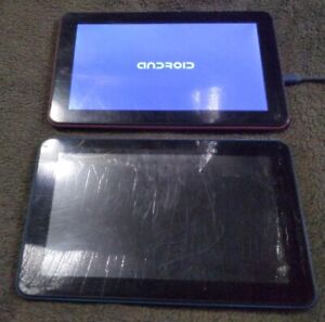 Lot of 2  Astar Quad Core Android Touch Screen Tablet