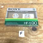 Vintage Sony HF-S 90 Minute Cassette Type I Factory Sealed Brand New
