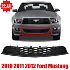 New Front Bumper Grille For 2010-2012 Ford Mustang Textured Gray FO1036129
