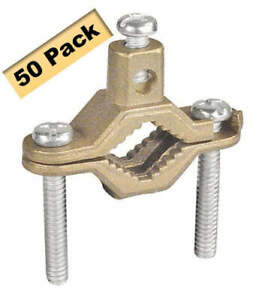 VoltVeera Water Pipe Ground Clamps - 4 SIZES (for 1/2inch to 6inch Pipe)