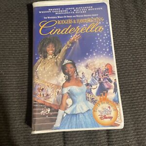 Rogers & Hammerstein's Cinderella Disney Whitney Houston Brandy VHS