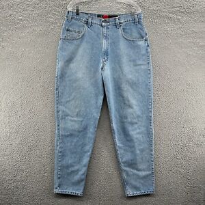 Vintage Levis Silvertab Jeans Men 36x32 Blue Loose Skater Made USA Actual 34x32