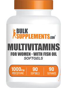 BulkSupplements Multivitamin Softgels for Women - 1 Softgel Per Serving