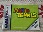 Mario Tennis - Authentic - Nintendo Game Boy Color - GBC - Manual Only!