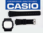 Genuine Casio DW-5600E-1  Watch Band STRAP & Bezel Watch Band Set DW5600E