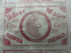 1800s Silver Moon Chewing Tobacco Foil Wrapper Terry & Porterfield Dayton, Ohio