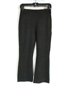 Cabi Black Ponte Knit Kingston 3394 Cropped Pants Size 0