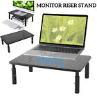 Heavy Duty Computer Monitor Stand Adjustable Desktop Riser Laptop Table Stand
