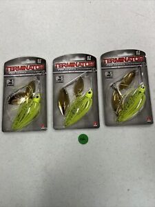 3 Terminator Spinnerbaits P1 Pro Series 1/2oz “Dirty Chart” “Save” Limited Stock