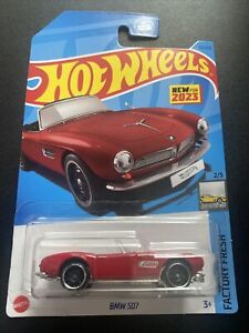 HOT WHEELS 2023 FACTORY FRESH BMW 507 RED PAINT 1:64 SCALE *NEW*