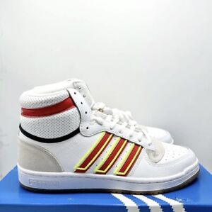 NEW Adidas Top Ten RB Casual Sneakers White Red Yellow GX0753 Mens Size 10.5