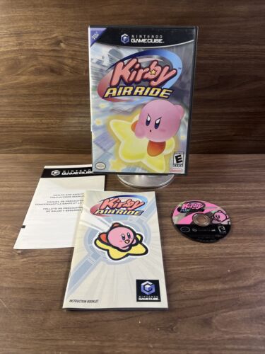 Kirby Air Ride (GameCube, 2003) Complete w/ Manual, Inserts, Tested, Excellent