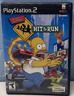 The Simpsons Hit And Run Game PS2 PlayStation 2 Complete