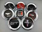 Chrome Black Decklid Emblem 5.9'' Round Trunk Badge For Mustang SHELBY GT500 (For: Ford Mustang)