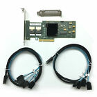 IBM  M1015 46M0861 SAS/SATA PCI-e RAID Controller +8087 to (4) 7-Pin SATA Cable