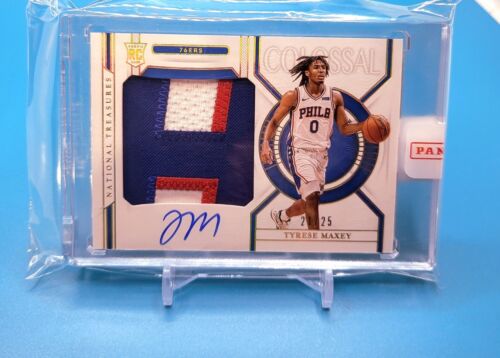 New Listing2020 national treasures rpa tyrese maxey auto