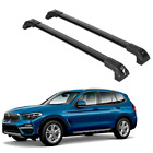 Heavy Duty Roof Rack Crossbars Fits BMW X3 2018-2024  for Flush Rails Black (For: BMW)