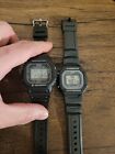 Casio lot of 2 watches, G Shock, W218H